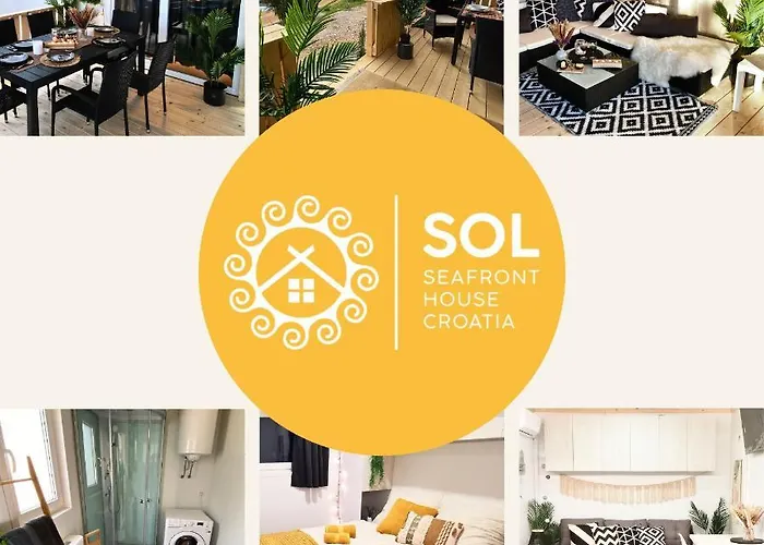 Prázdninový dům Sol- Seafront House Croatia: Your First Row To The