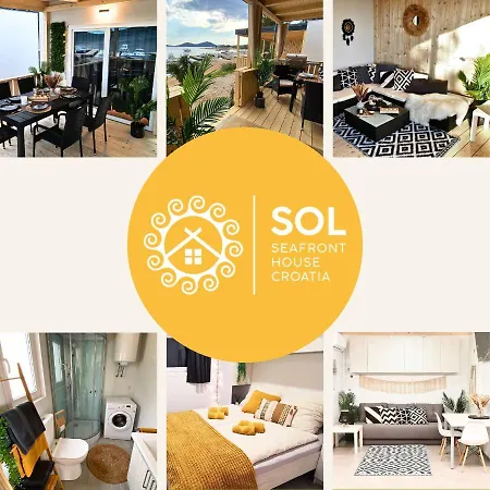 Prázdninový dům Sol- Seafront House Croatia: Your First Row To The