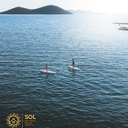 Sol- Seafront House Croatia: Your First Row To The Prázdninový dům *